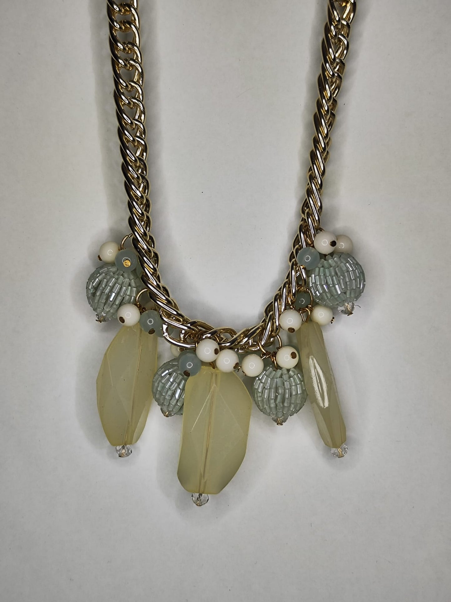 Collar Lifesytle verde y azul