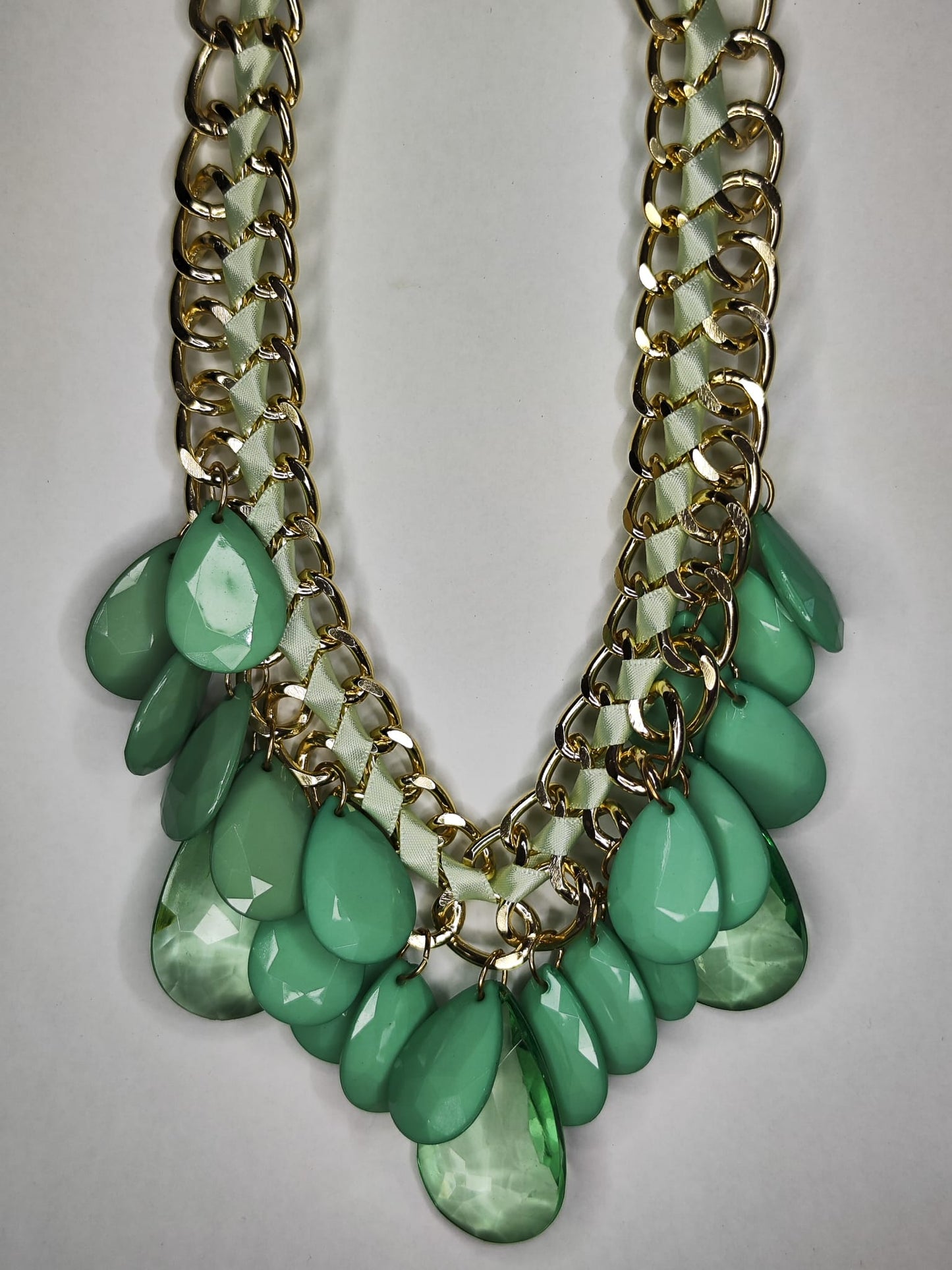 Collar Style amarillo piedra