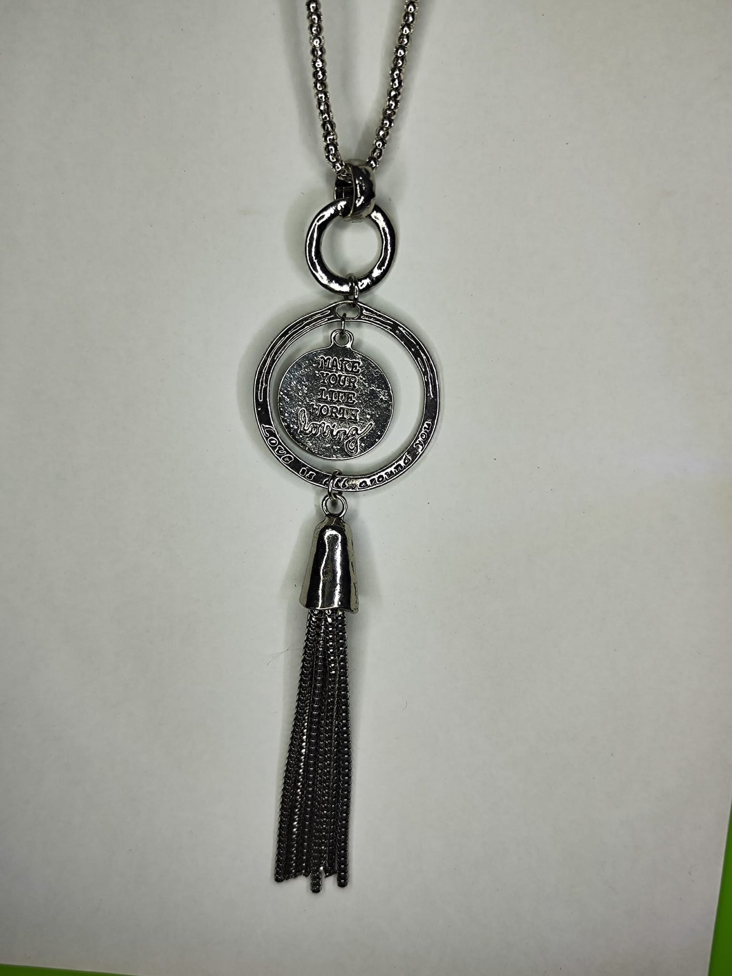 Collar Estilo (plateado)