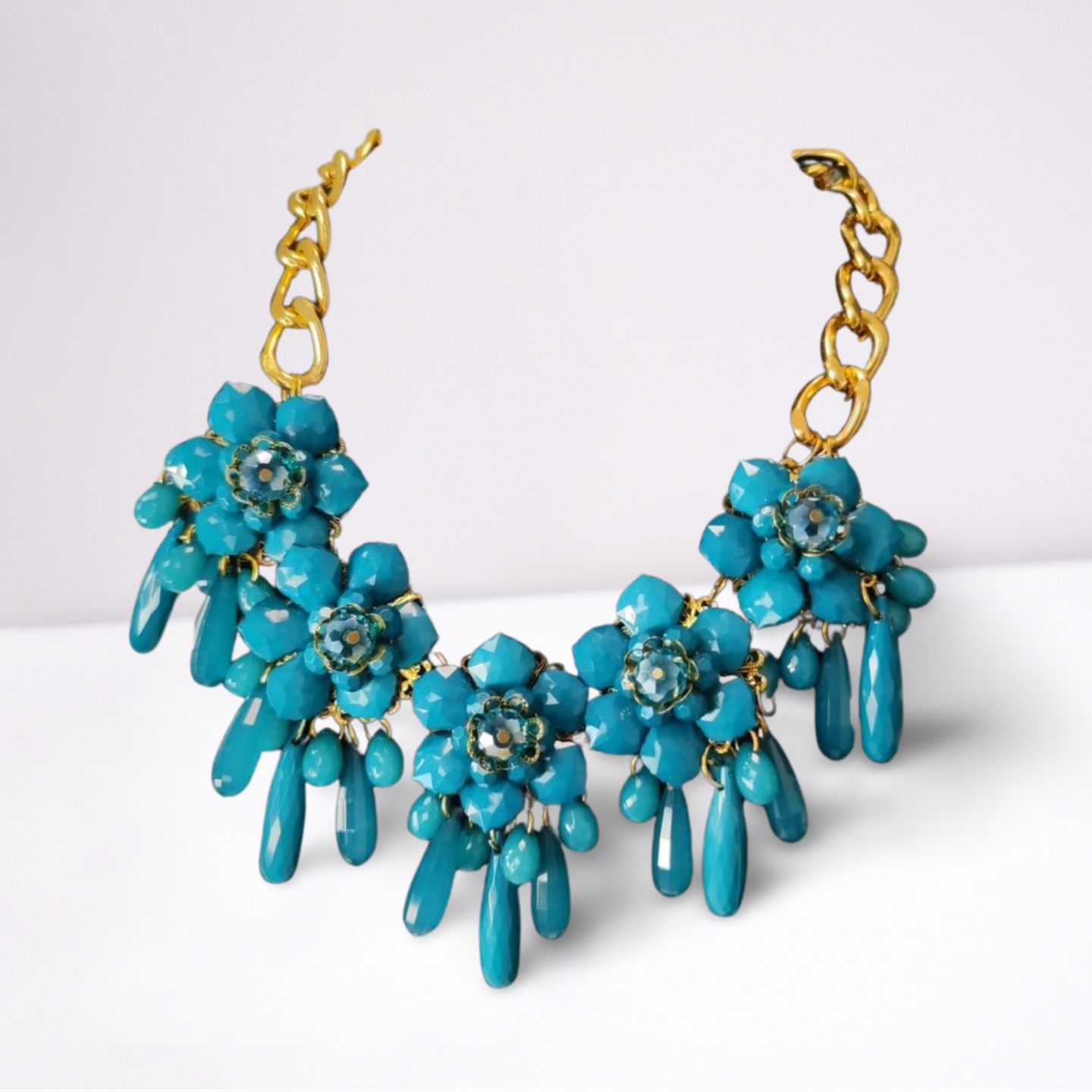 Collar Cordoba turquesa