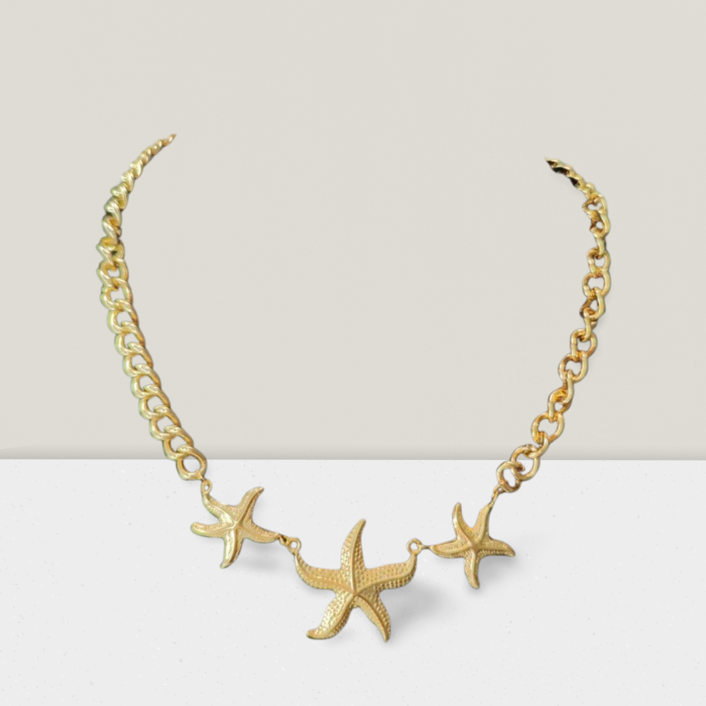 Collar acero - 3 estrellas
