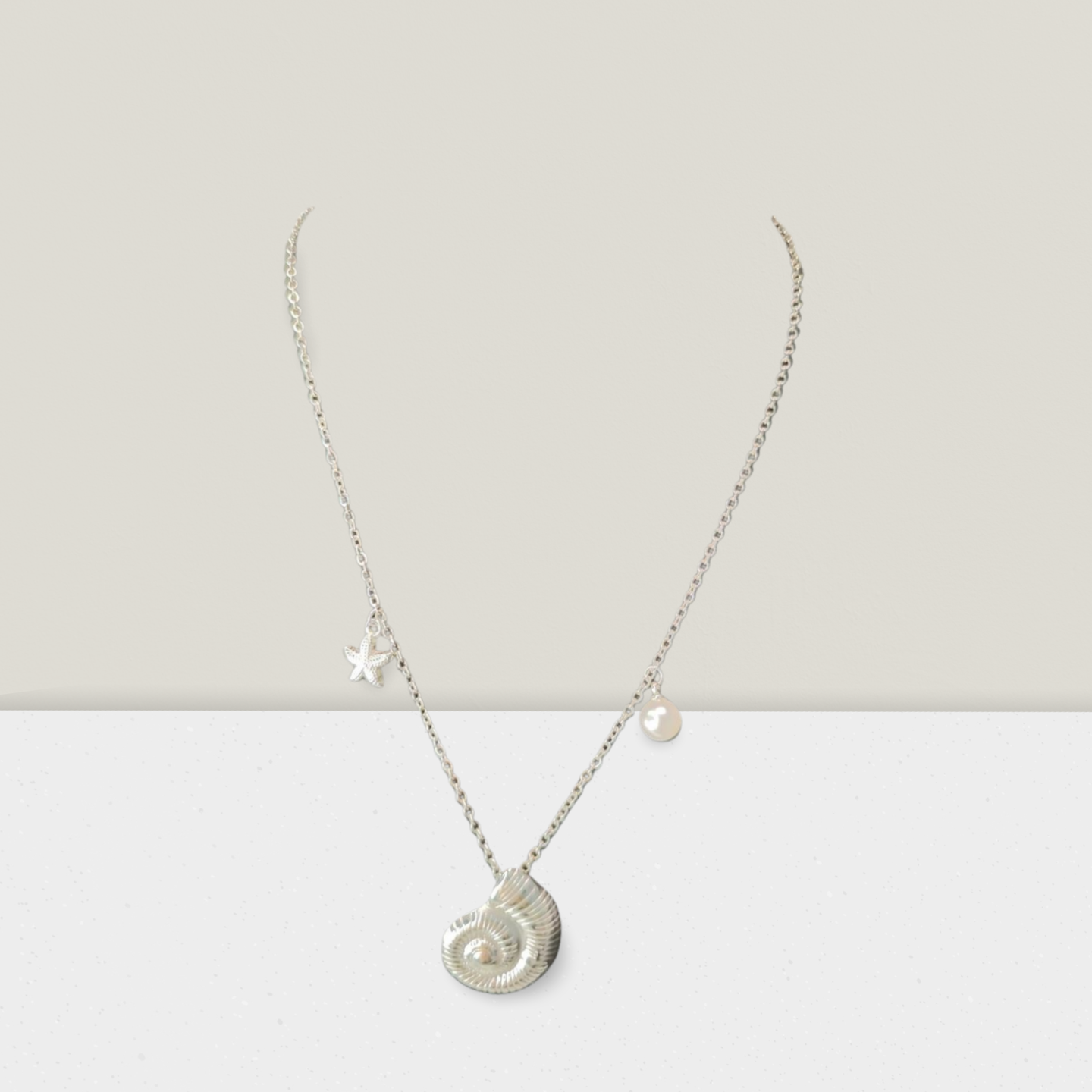 Collar acero - Caracol