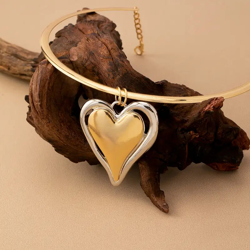 Collar con corazon