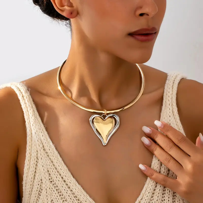 Collar con corazon