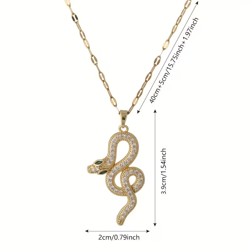 Collar de plata con colgante de cobre