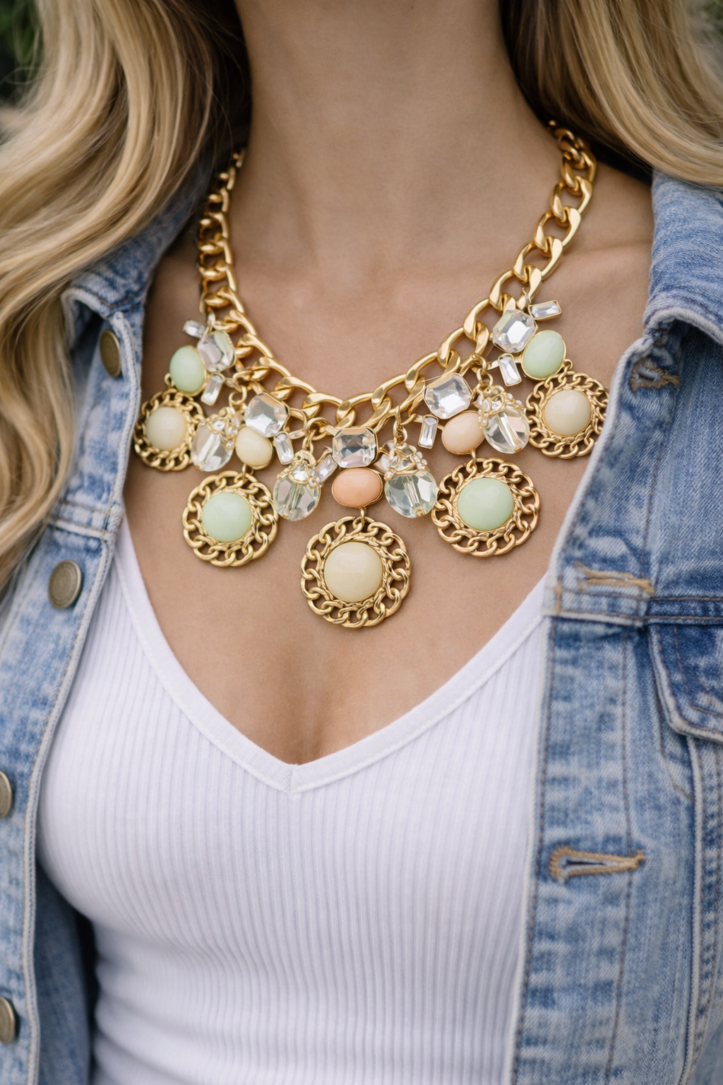 Collar "Verano" verde