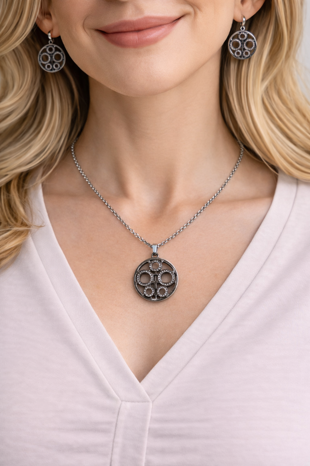 Conjunto de acero - Medallion