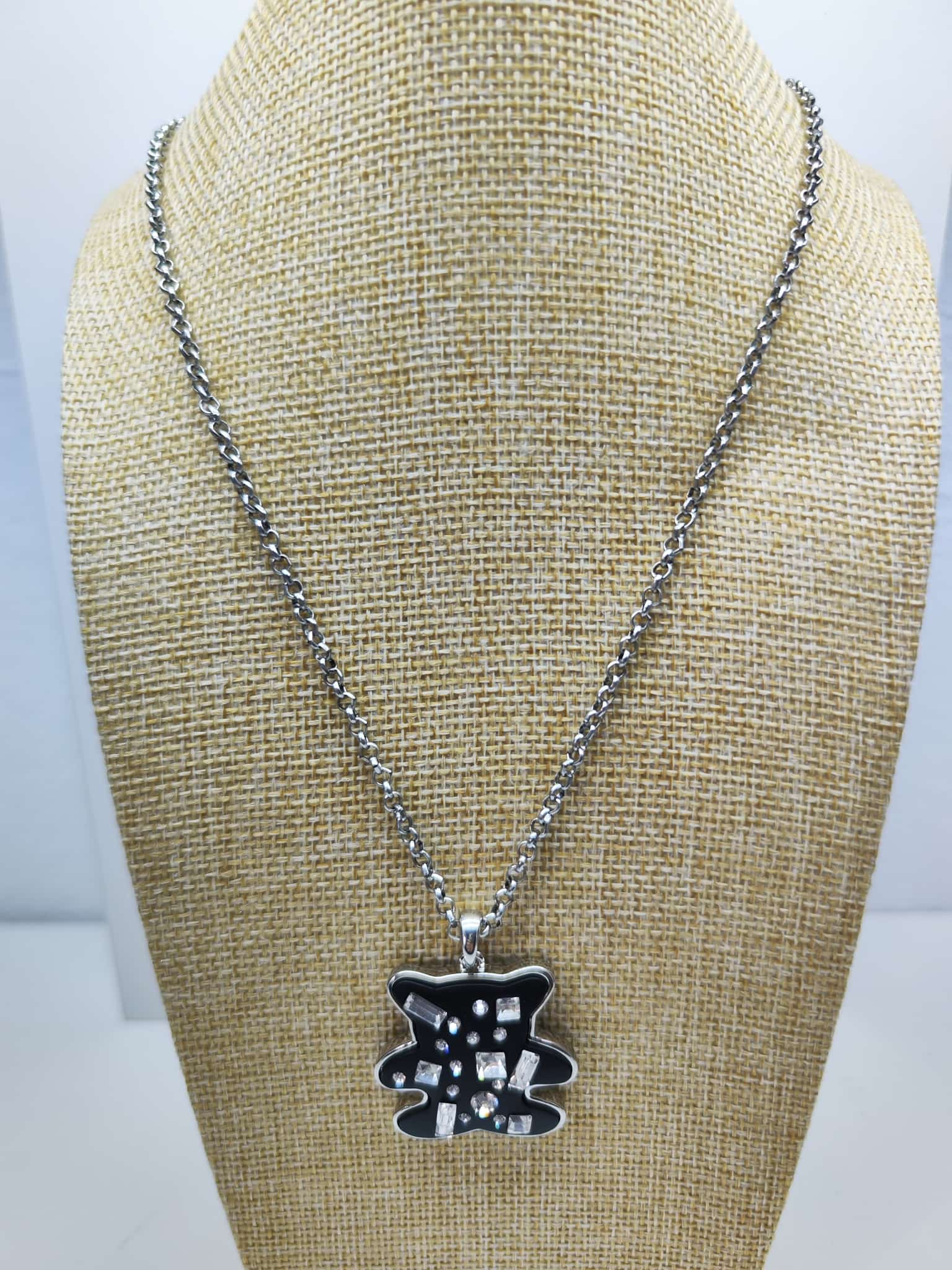 Collar con colgante - Oso oscuro