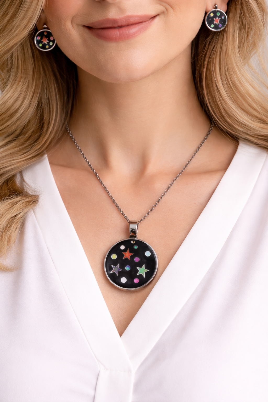 Conjunto de acero - Set de estrellas