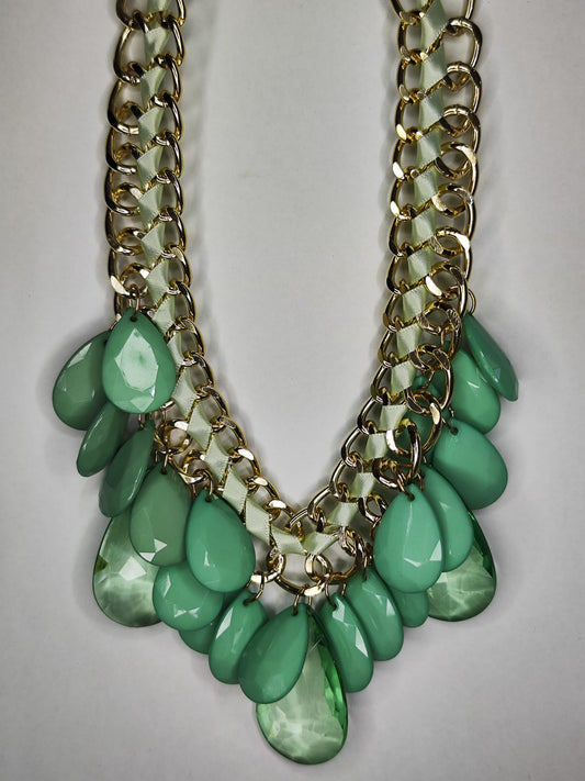 Collar Style amarillo piedra