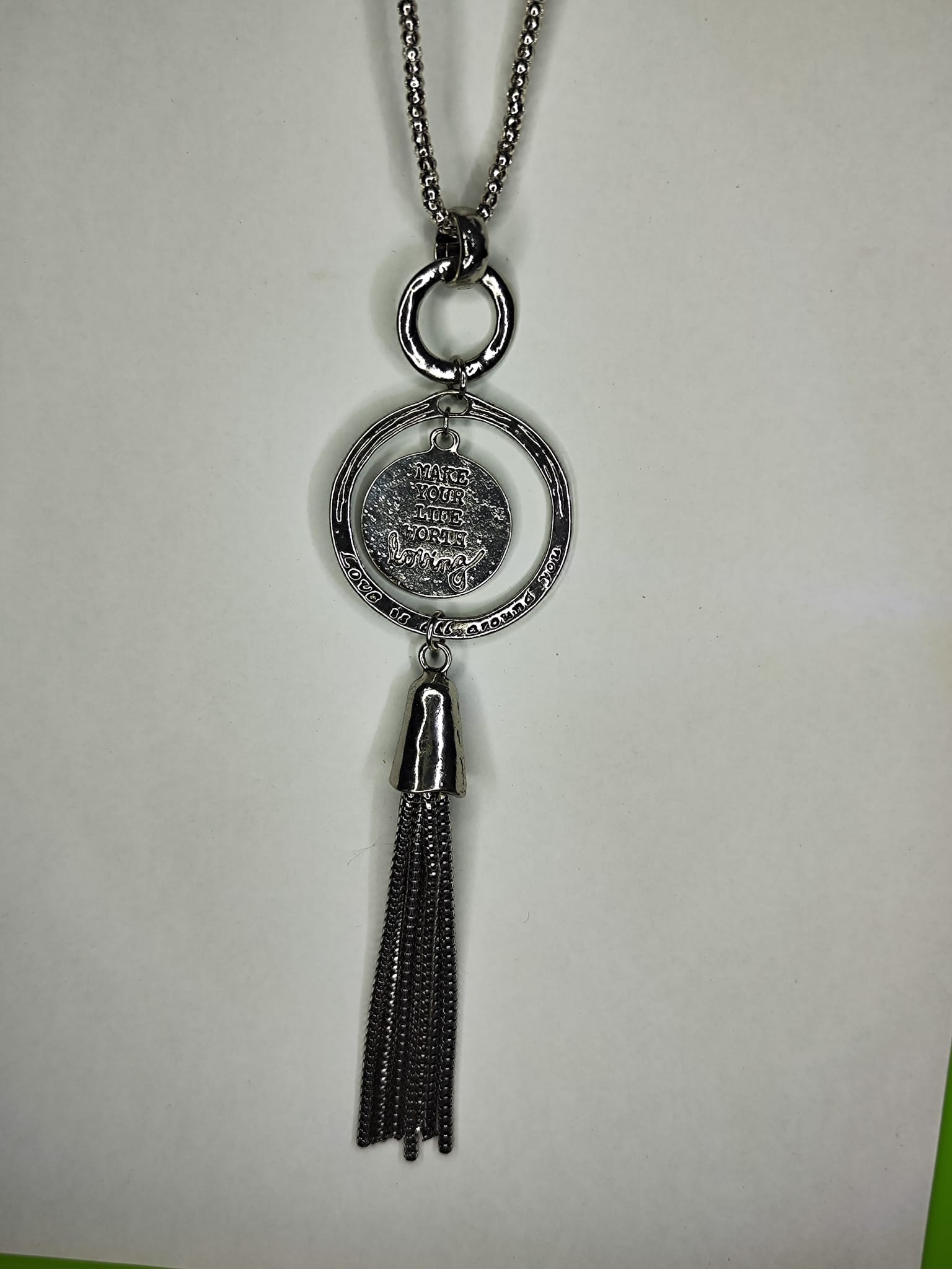 Collar Estilo (plateado)