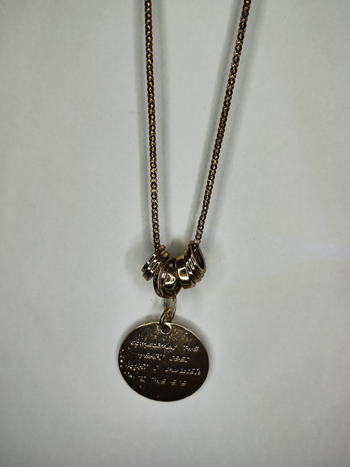 Collar Medallia (dorado)