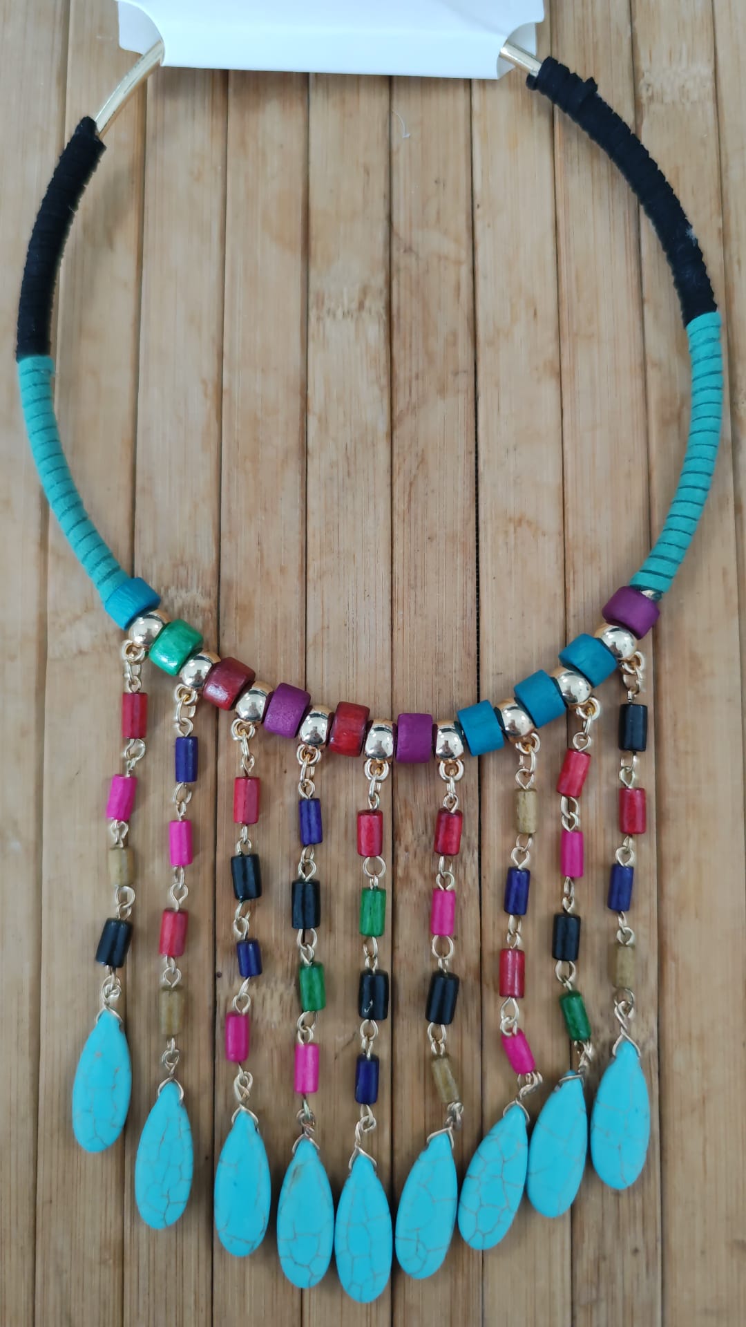 Collar Bali azul