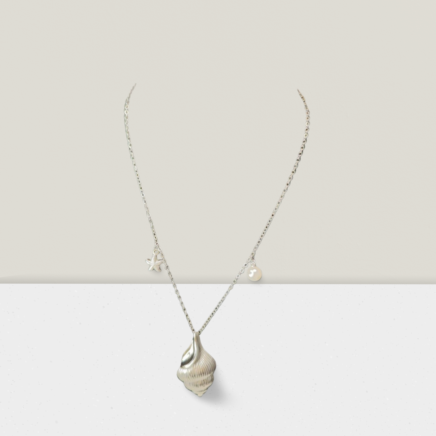 Stahlkette - Muschel