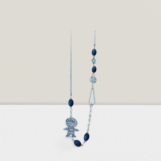 Conjunto Collar larga con pendientes