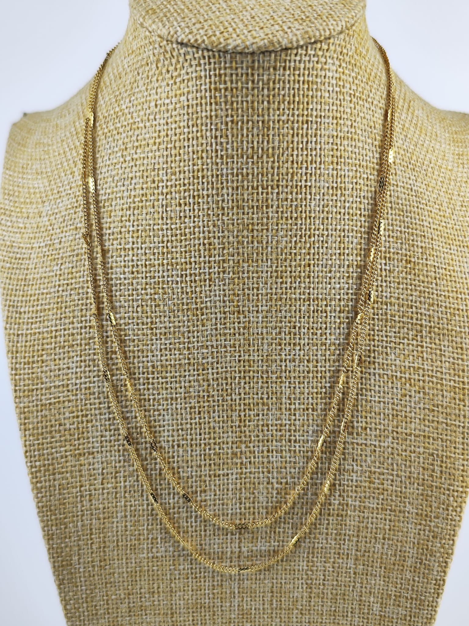 Stahlkette - Dreifach fein