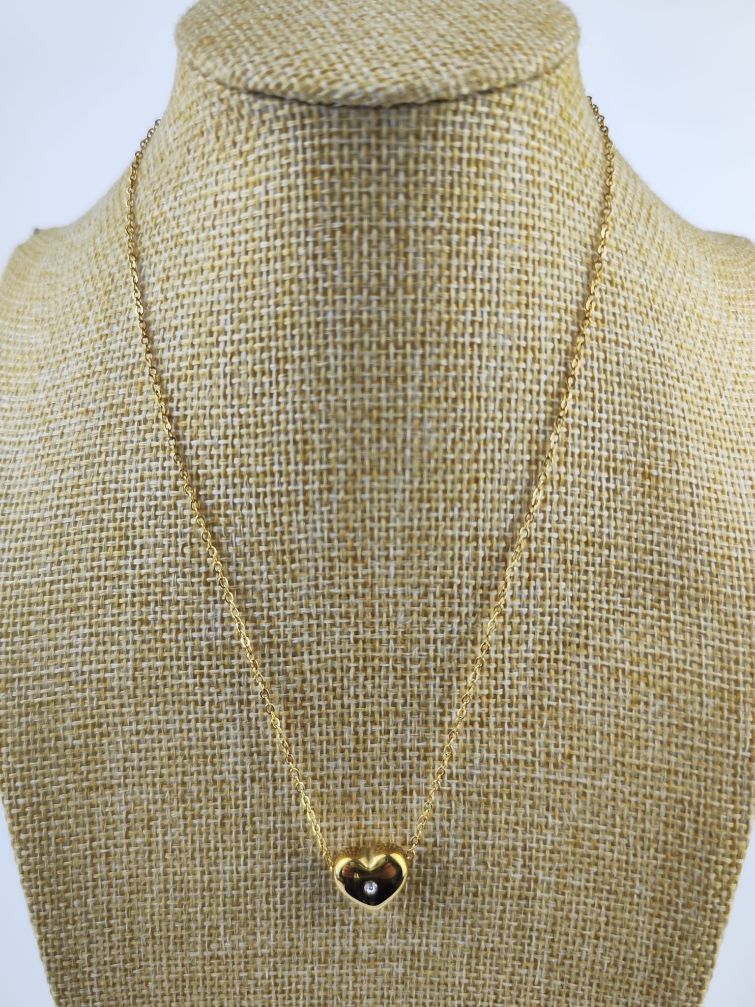 Stahlkette - Curazon mit Kristall