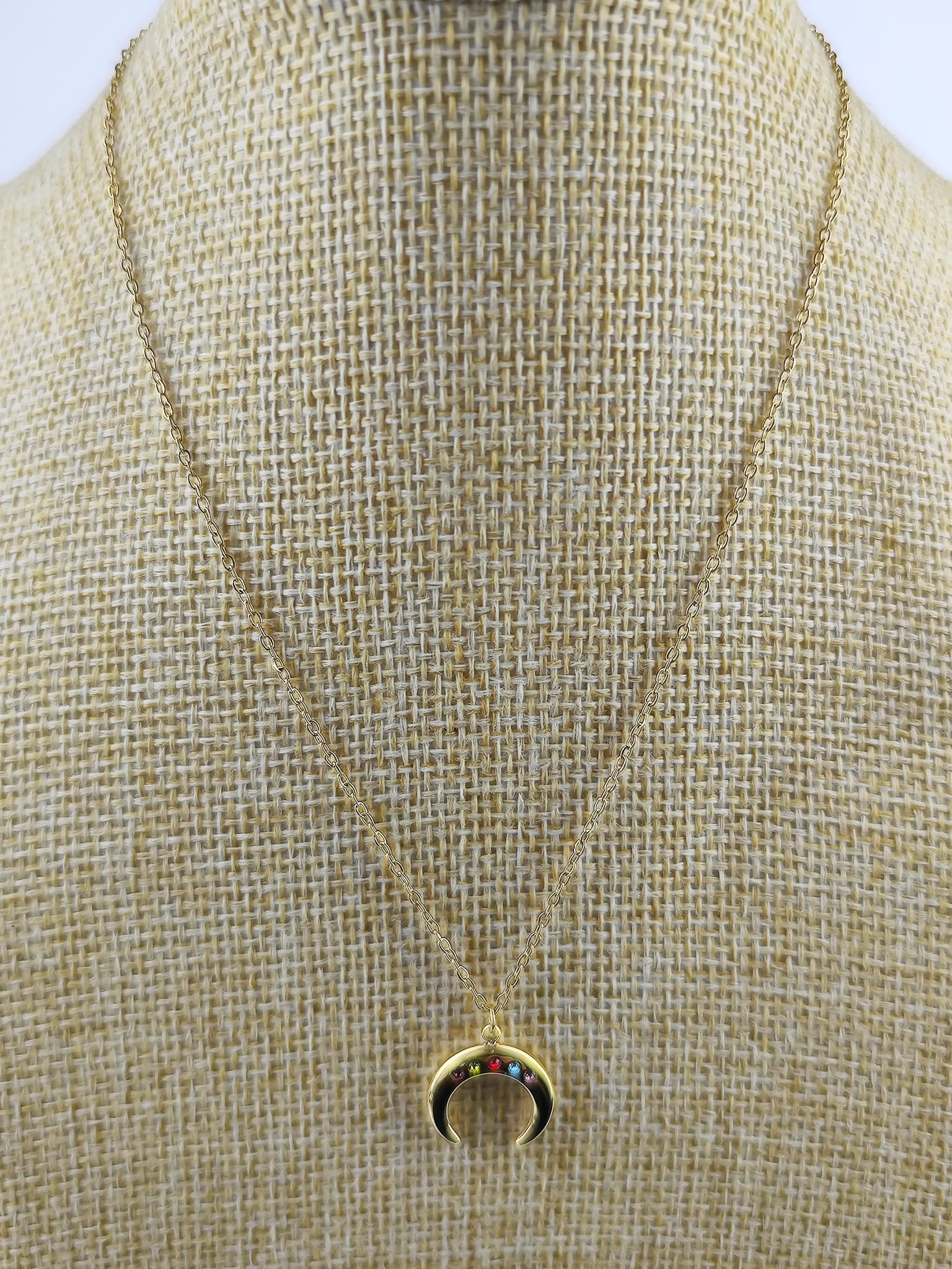 Stahlkette - Mehrfarbiger Mond