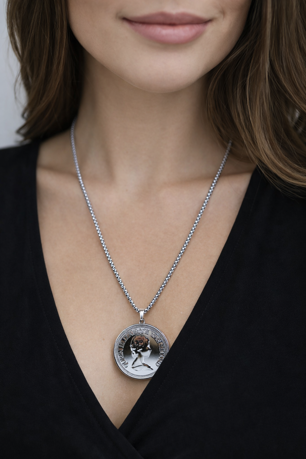 Collar de acero - Medaillon