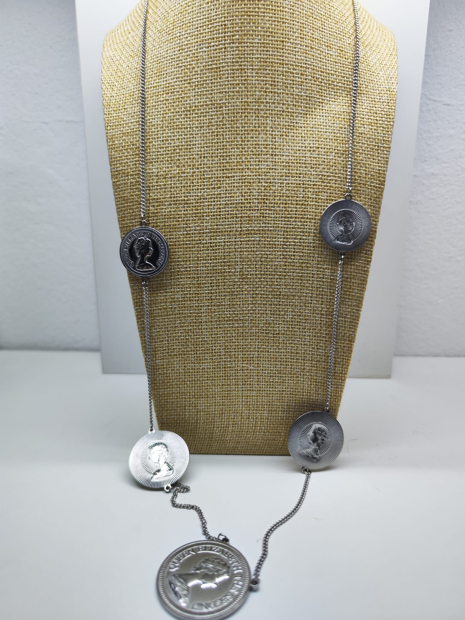Collar de acero - Ensemble de medallón