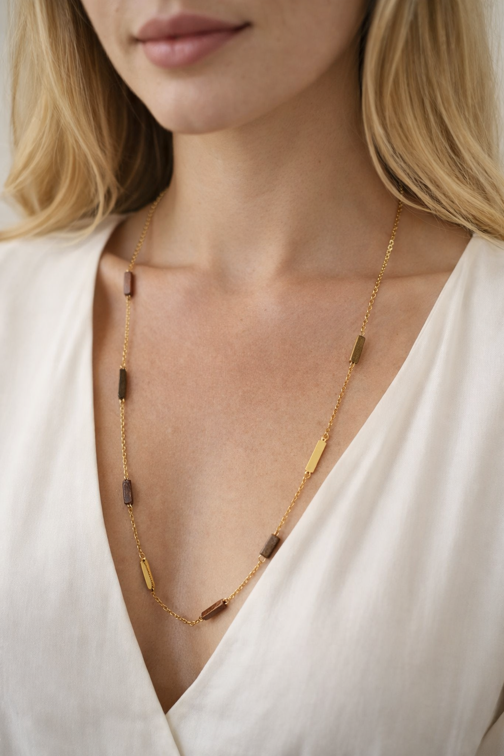 Collar de acero - Largo