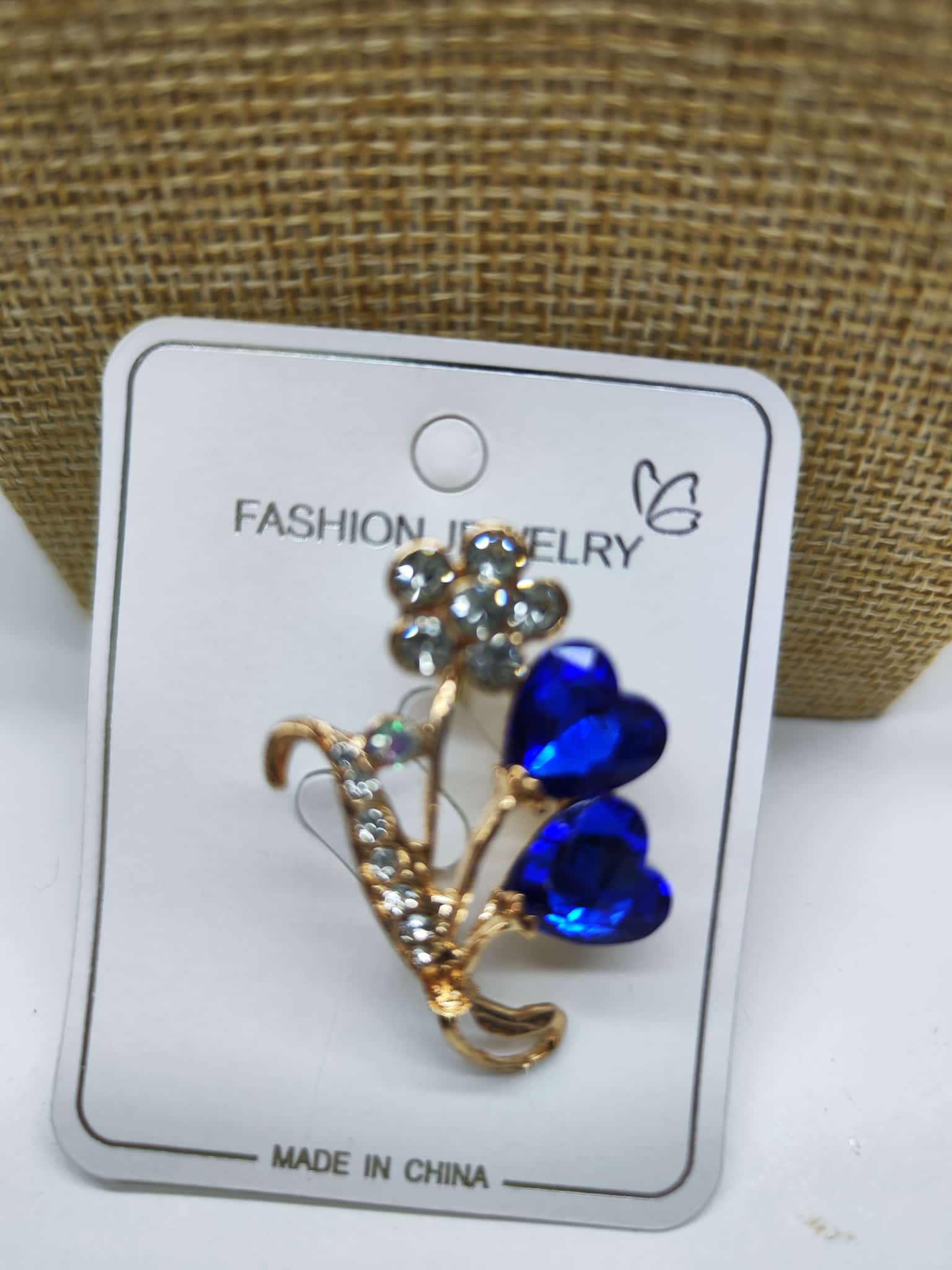 Broche - Flor azul