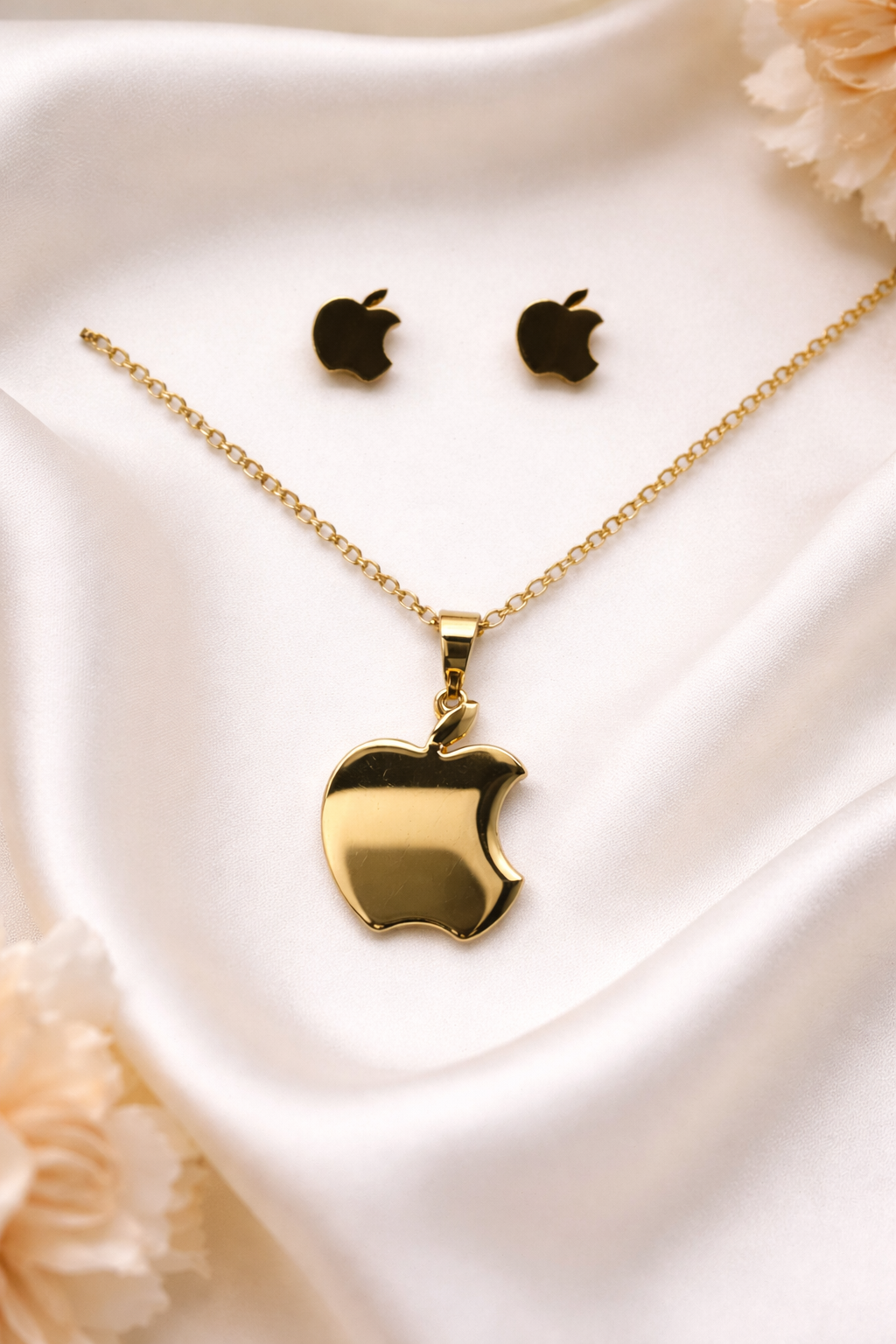 Conjunto acero - Manzana