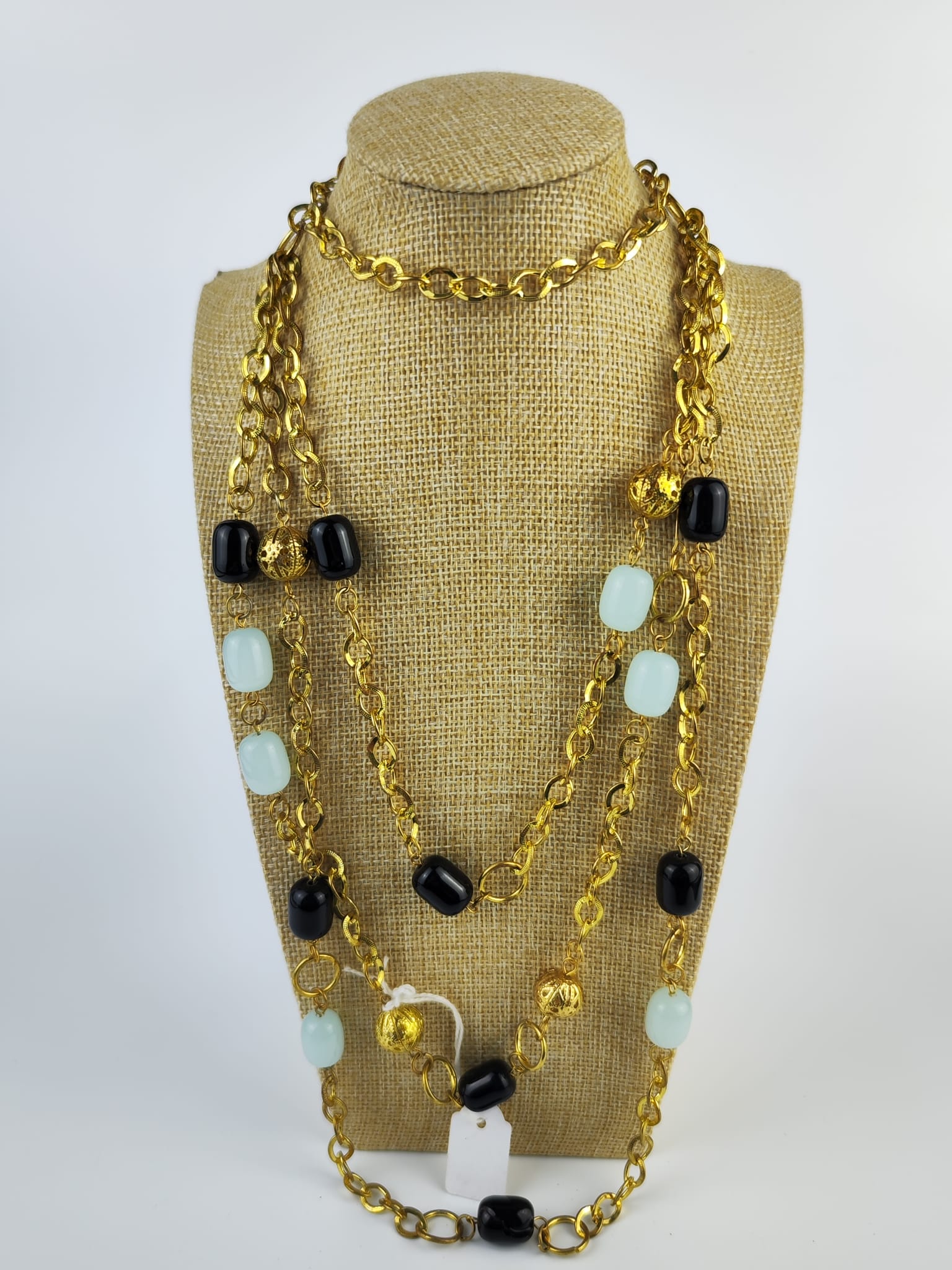 Lange Halskette - Gold wow