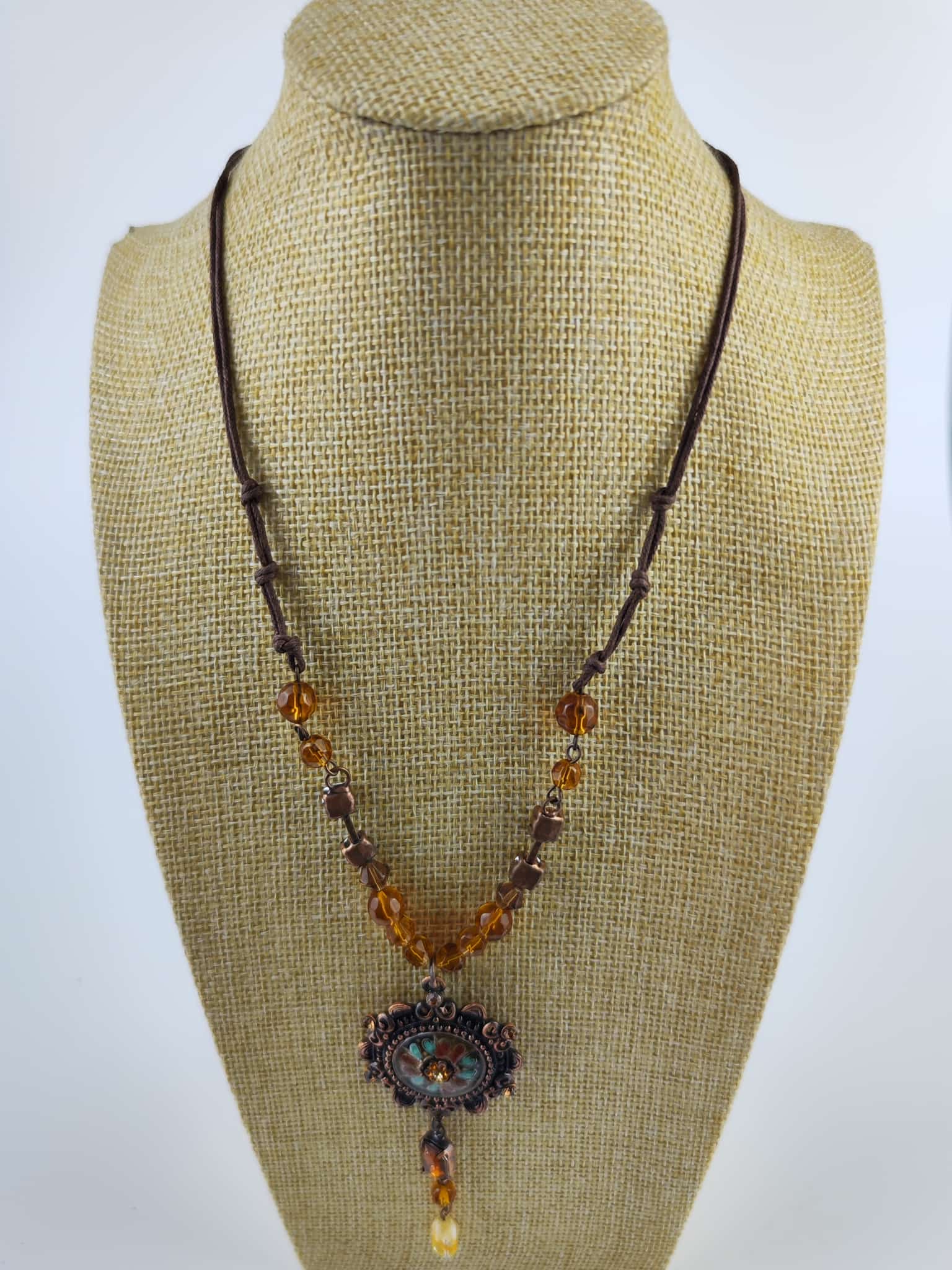 Collar con colgante - Estilo india