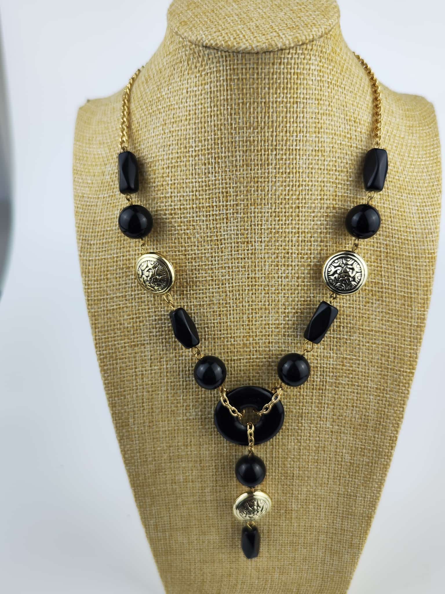 Lange Halskette - Perlen