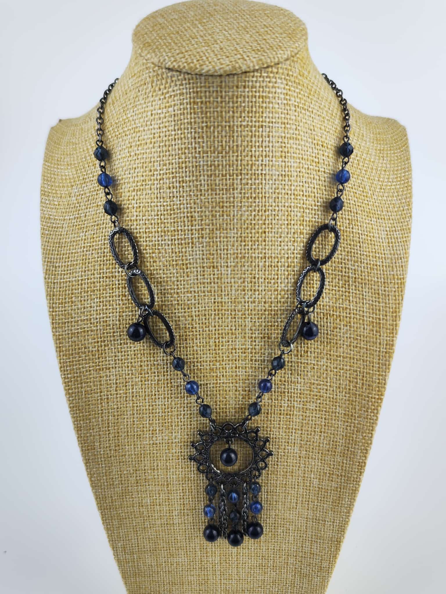 Collar con colgante - Sueno en azul