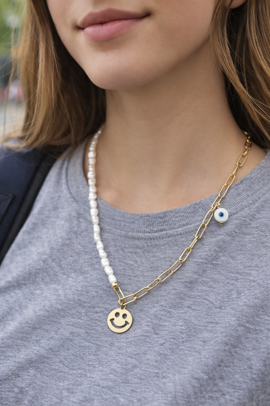 Collar acero - SMILE