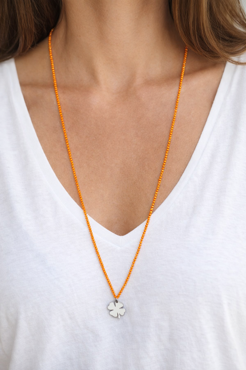 Collar larga - Suerte amarillo