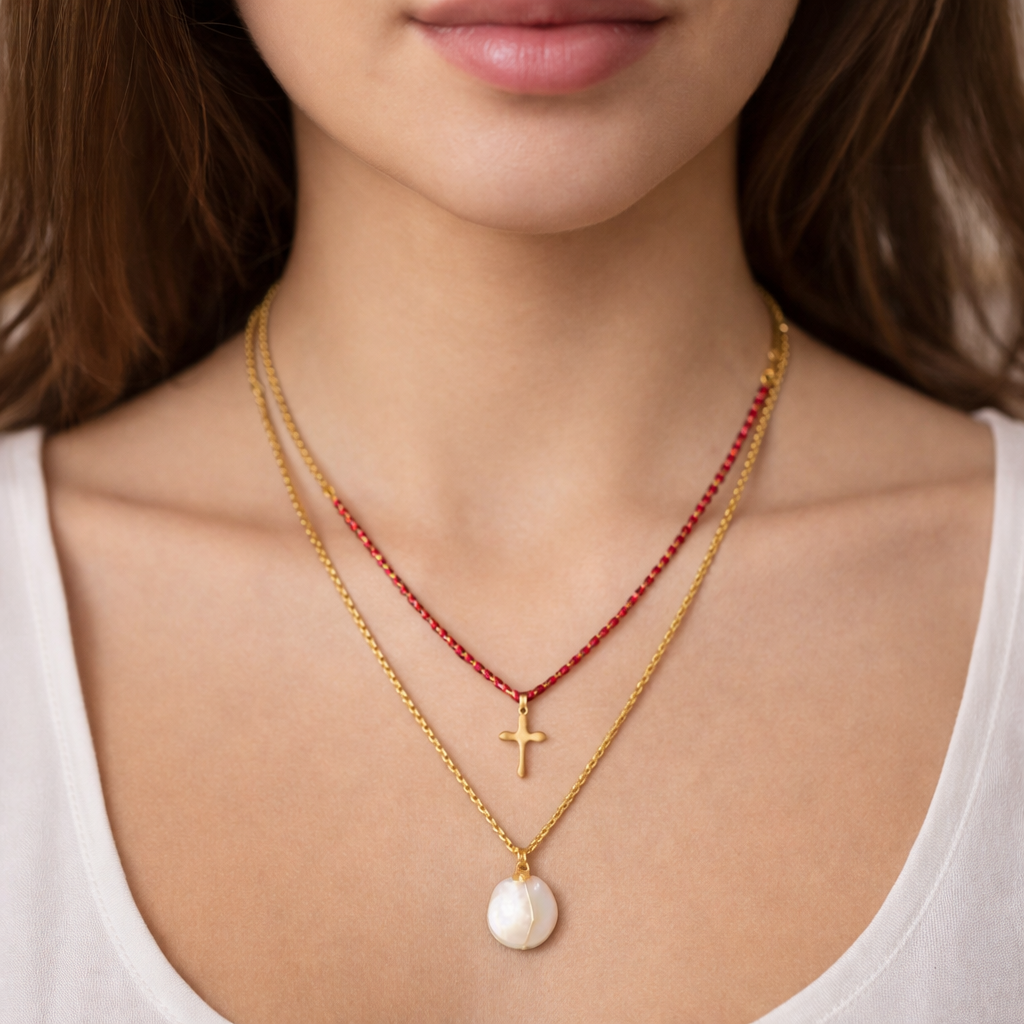 Collar 2 en 1 - Cruz