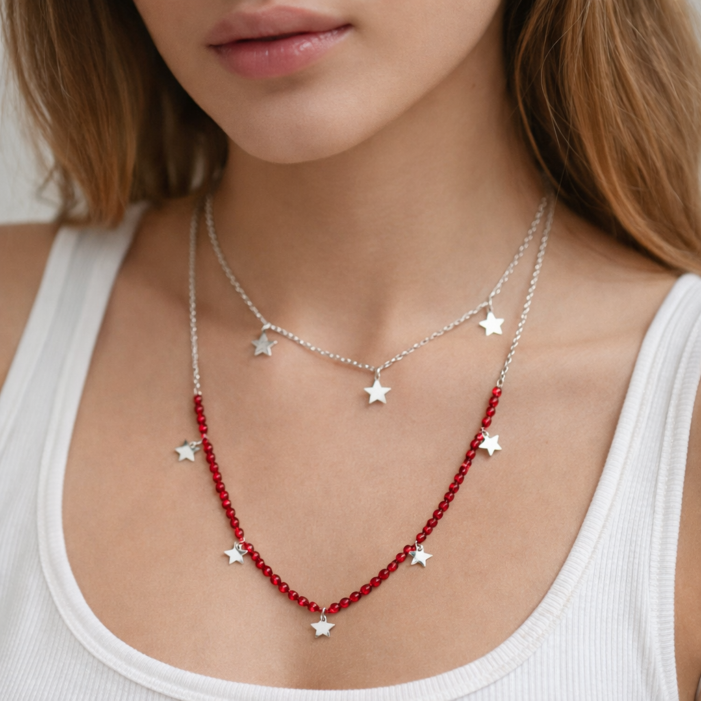 Collar 2 en 1 - Estrellas