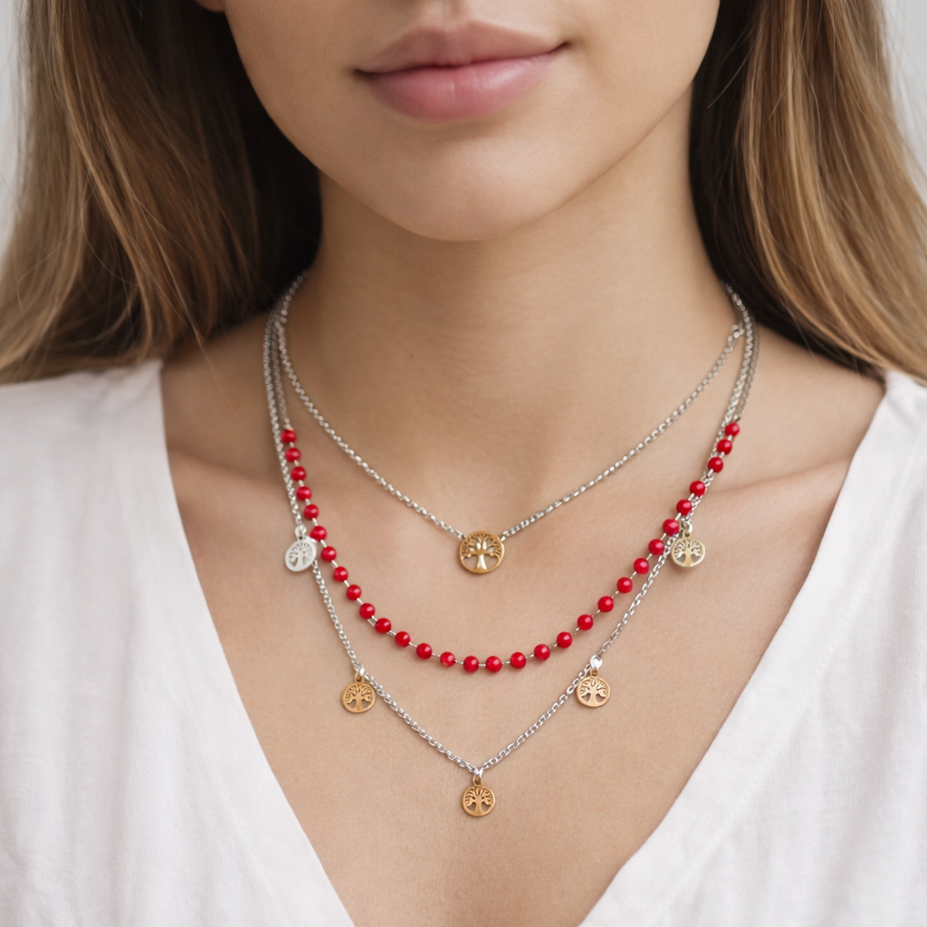 Collar 2 en 1 - Rojo