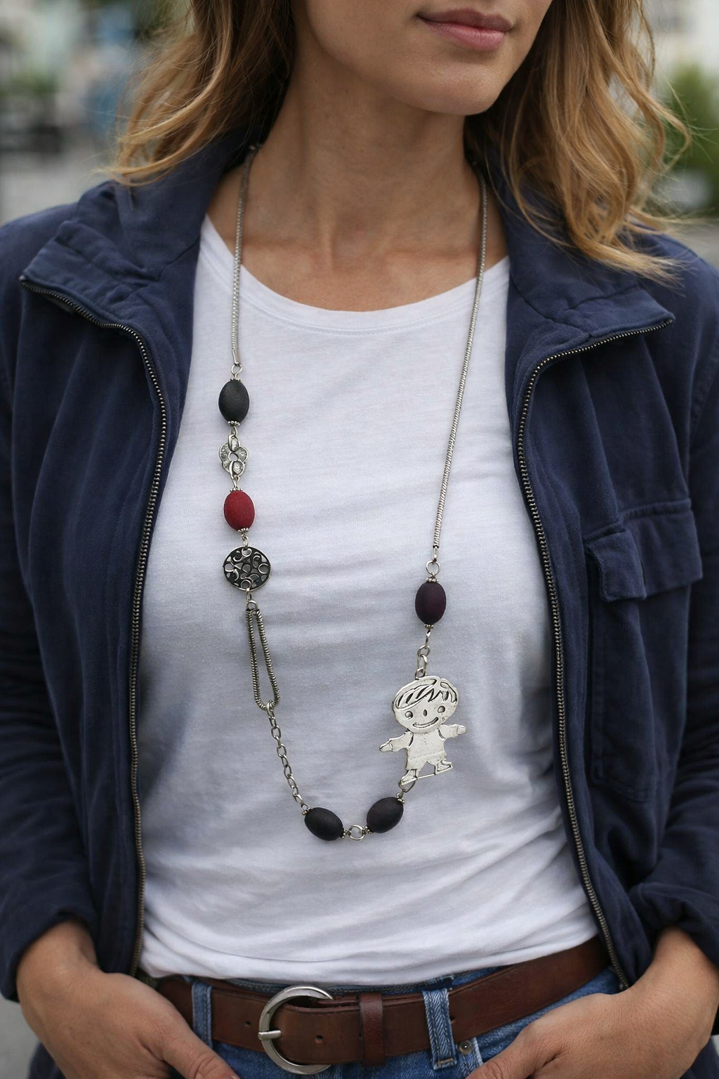 Collar largo - Muñecas