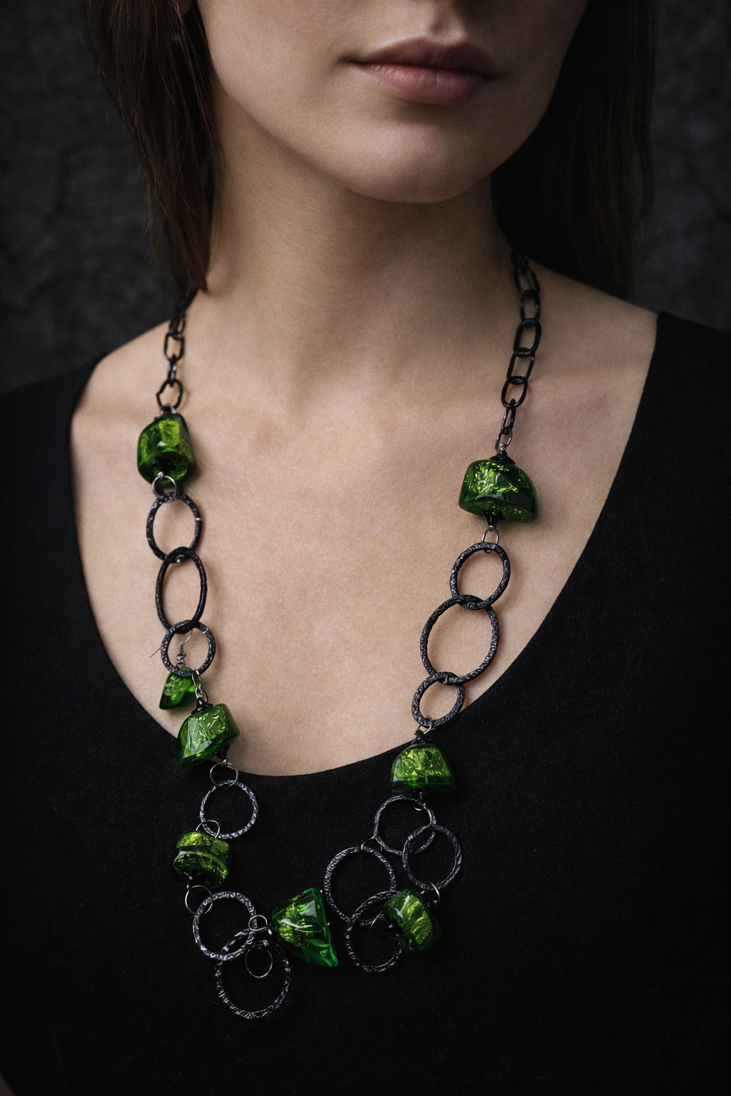 Collar larga - Compostela