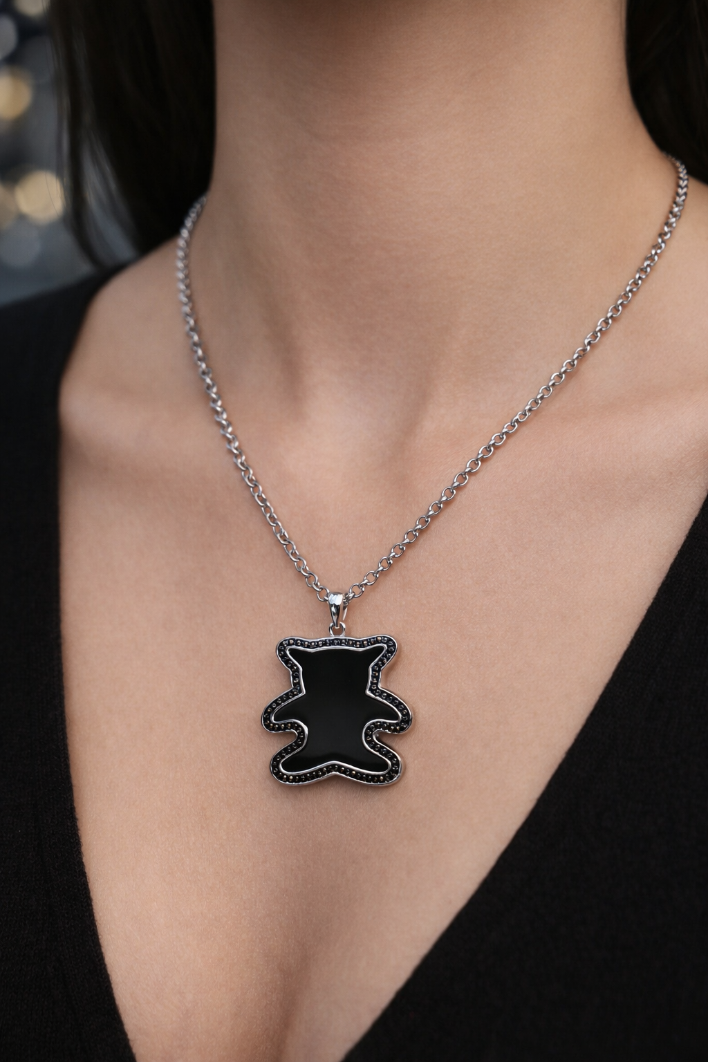 Halskette mit Anhänger – Großer Bär