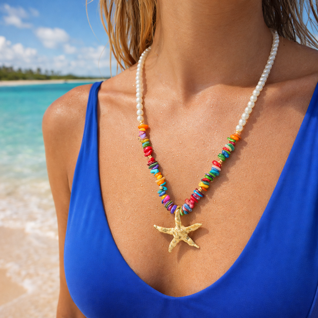 Collar mar multicolor